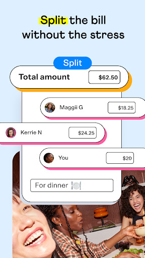 Captura de pantalla de Venmo