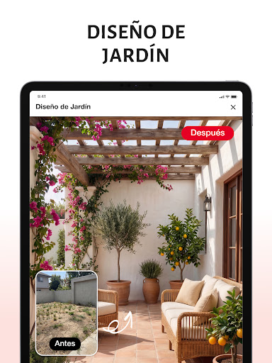 Captura de pantalla de SnapHome: Presupuesto Estimado