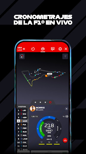 Captura de pantalla de F1 TV