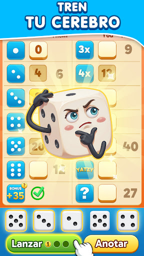 Captura de pantalla de Yatzy Frenzy: Fun Classic Dice