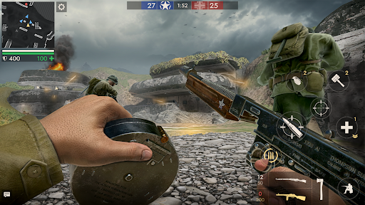 Captura de pantalla de World War Heroes — FPS Bélico