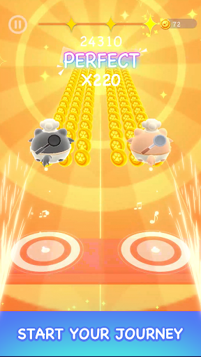 Captura de pantalla de Two Cats - Music Games