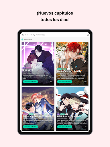 Captura de pantalla de Lalatoon - Cómics y webtoon