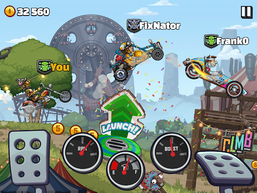 Captura de pantalla de Hill Climb Racing 2