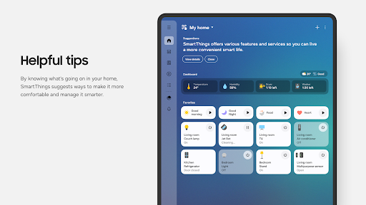 Captura de pantalla de SmartThings