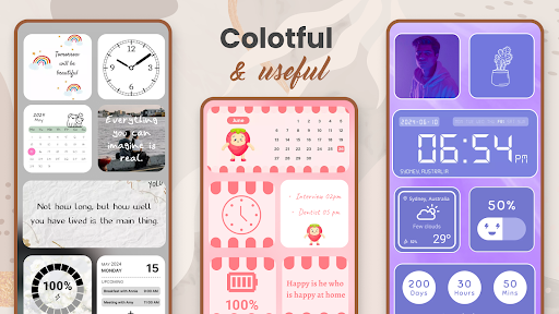 Captura de pantalla de Widgets 2026: Widget y Temas