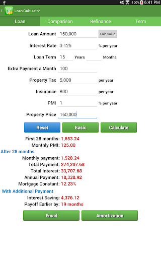 Captura de pantalla de Financial Calculators Pro