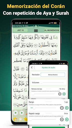 Captura de pantalla de Corán Majeed - Adhan & Qibla