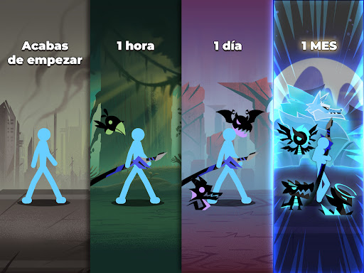 Captura de pantalla de Epic Stickman: Idle RPG War
