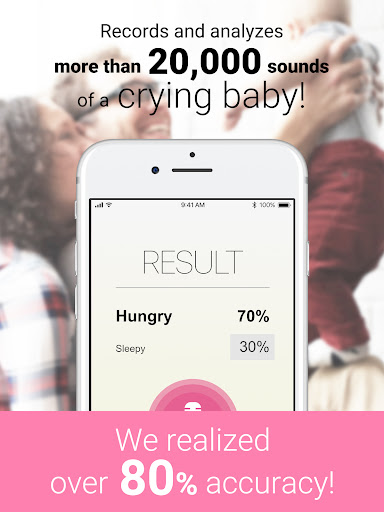 Captura de pantalla de CryAnalyzer - baby translator