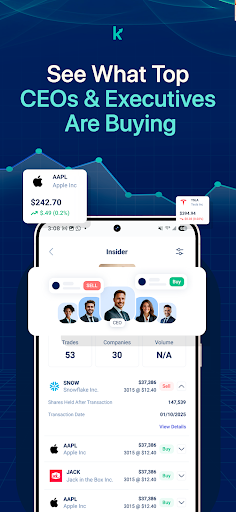 Captura de pantalla de Stocks.News: Market Insights