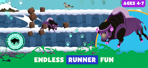 Captura de pantalla de Wild Kratts Rescue Run