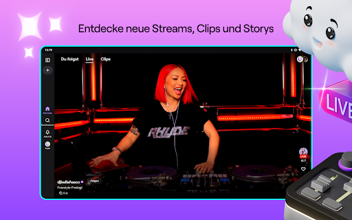 Twitch: Live-Streaming Screenshot