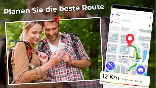 GPS Navigation – Routenplaner Screenshot