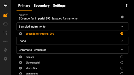 Captura de pantalla de Mini Piano Lite