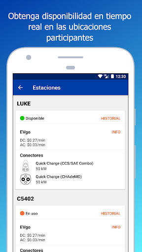 Captura de pantalla de PlugShare