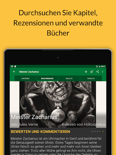 LibriVox Hörbücher Screenshot
