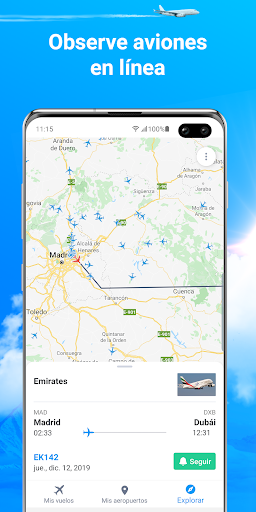 Captura de pantalla de Aviones en Vivo - Radar aéreo