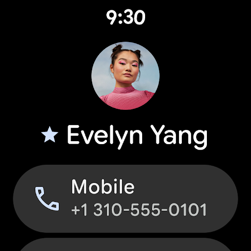 Captura de pantalla de Contactos