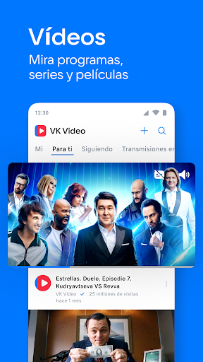 Captura de pantalla de VK: red social, mensajero