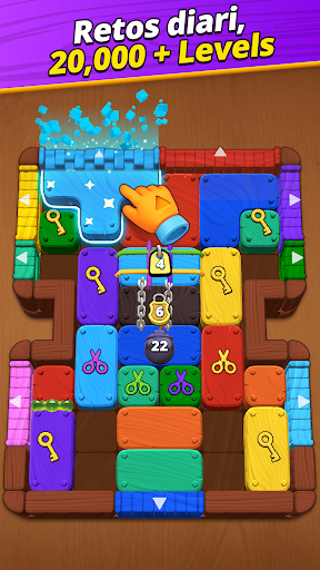 Captura de pantalla de Wood Rush Puzzle