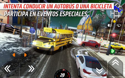 Captura de pantalla de Car Driving School Simulator