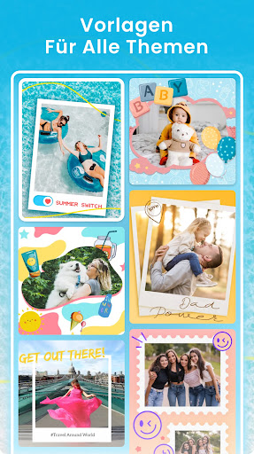 Fotocollagen:Bilder Bearbeiten Screenshot