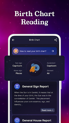 Captura de pantalla de Daily Horoscope Launcher