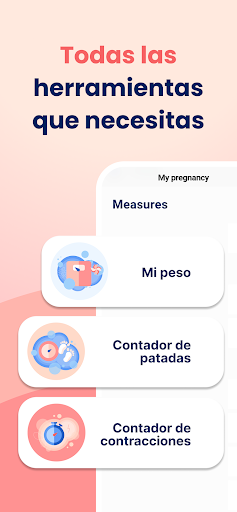 Captura de pantalla de HiMommy: App de Embarazo