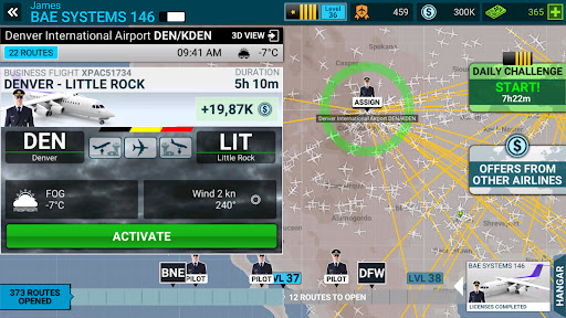 AIRLINE COMMANDER - Flugspiel Screenshot