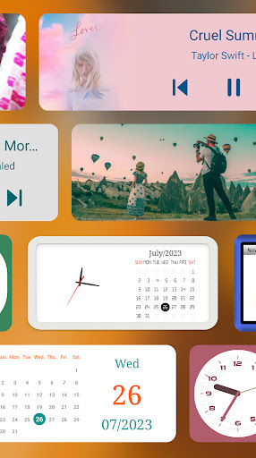 Captura de pantalla de Widgeet-Color Widgets(Widget)