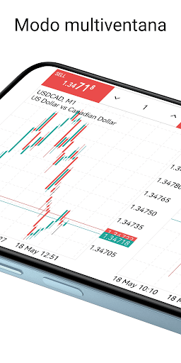 Captura de pantalla de MetaTrader 5
