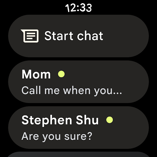 Google Messages screenshot