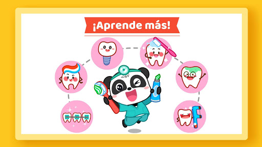 Captura de pantalla de Panda Bebé: Cuidado dental
