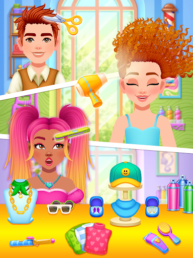 Hair Salon Games For Kids screenshot