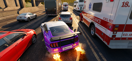 Captura de pantalla de Racing Go - Jogos de carros