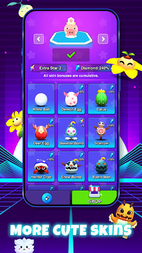 Captura de pantalla de Dream Hop - 3D Dash Mágico