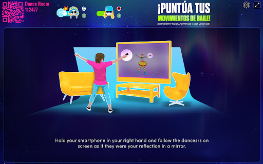 Captura de pantalla de Just Dance Now