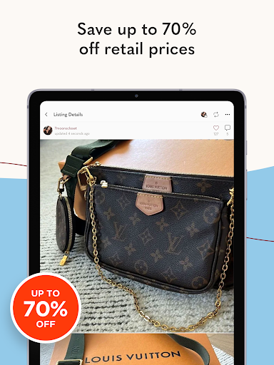 Captura de pantalla de Poshmark: Shop & Sell Fashion