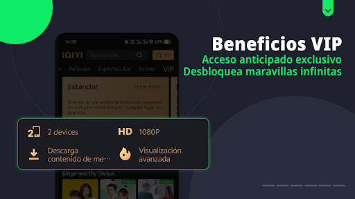 Captura de pantalla de iQIYI - Película, Serie