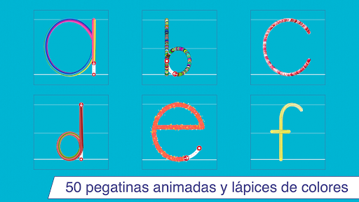 Captura de pantalla de Escribo en letras de imprenta