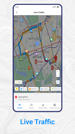Gps Map Navigation & Direction screenshot