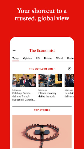 The Economist - News, Podcasts Screenshot