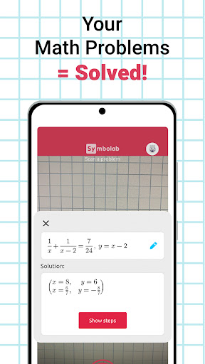 Symbolab: Math AI Photo Solver Screenshot