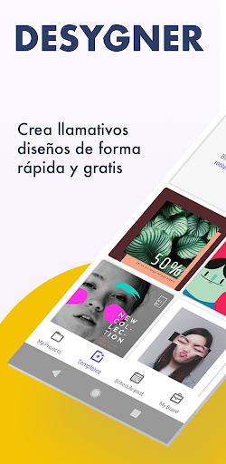Captura de pantalla de Desygner: Diseño Gráfico Fácil