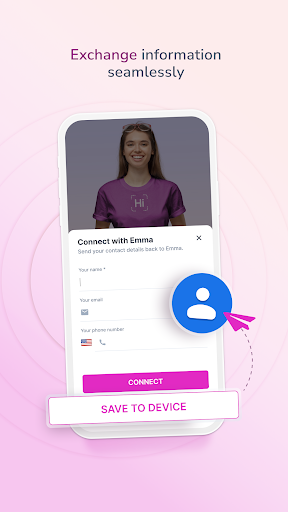 Captura de pantalla de Tarjeta de Visita de HiHello