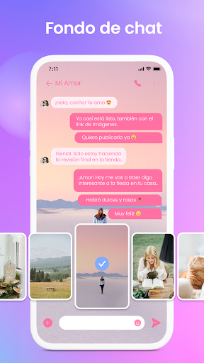 Captura de pantalla de Messenger - Color SMS