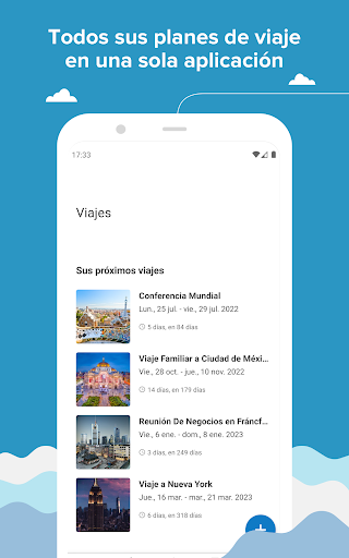 Captura de pantalla de TripIt: Planificador de viajes