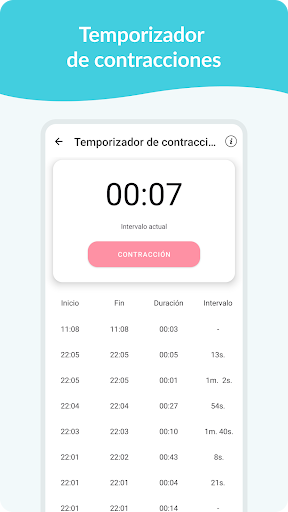 Captura de pantalla de Embarazo: Calendario Diario
