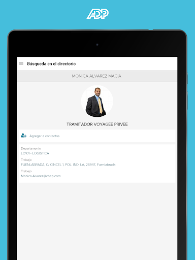 Captura de pantalla de ADP Mobile Solutions